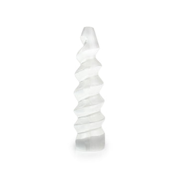 Selenite Spiral Point